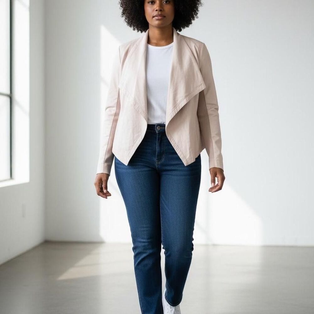 Halogen Women's Pink and Tan Jacket